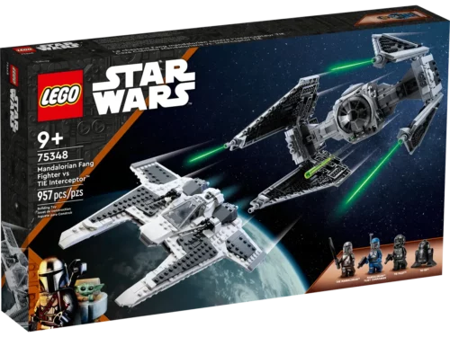 75348 - STAR WARS™ - Mandalorianischer Fang Fighter vs. TIE Interceptor™ – Bild 2