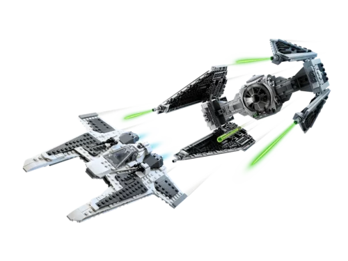 75348 - STAR WARS™ - Mandalorianischer Fang Fighter vs. TIE Interceptor™ – Bild 3