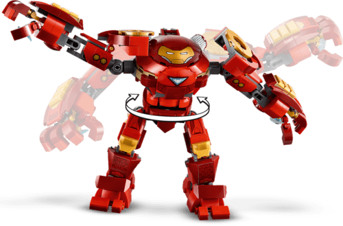 76164 - Marvel - Iron Man Hulkbuster vs. A.I.M.-Agent – Bild 6