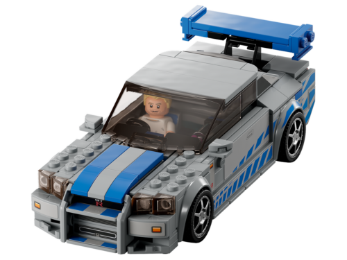 76917 - SPEED CHAMPIONS - 2 Fast 2 Furious Nissan Skyline GT-R (R34) – Bild 3