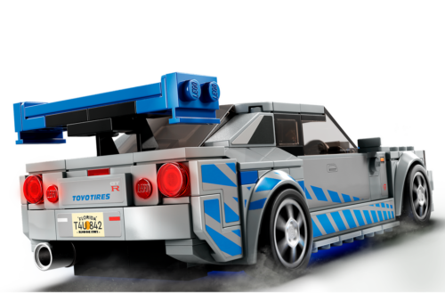 76917 - SPEED CHAMPIONS - 2 Fast 2 Furious Nissan Skyline GT-R (R34) – Bild 5