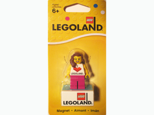 851331 - LEGOLAND® - I Love LEGOLAND® Magnet Mädchen