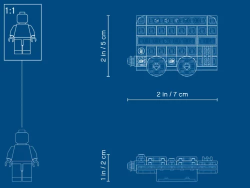 853914 - LEGOLAND® - London Bus Magnet – Bild 5